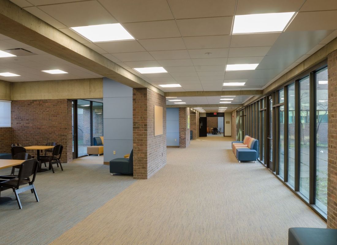 SUNY Fredonia Lobby project photograph 1
