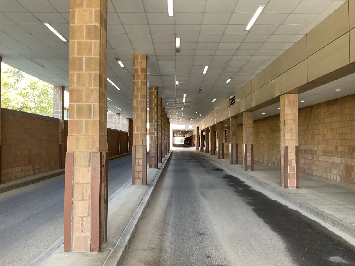 University at Buffalo MFAC Tunnel project photograph 3