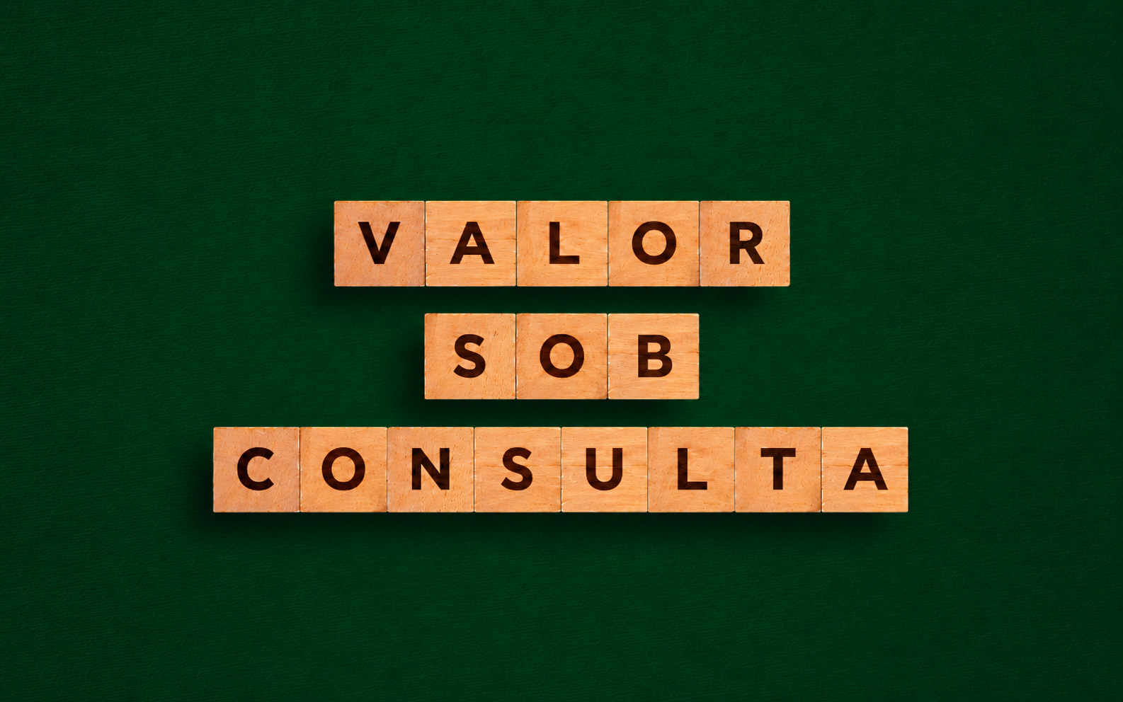 Valor sob consulta