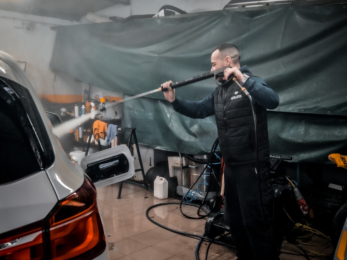Preparação e higienização automóvel
