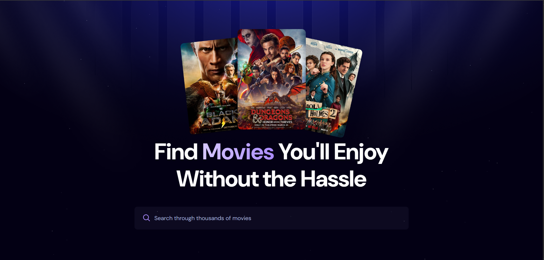 Movies Website