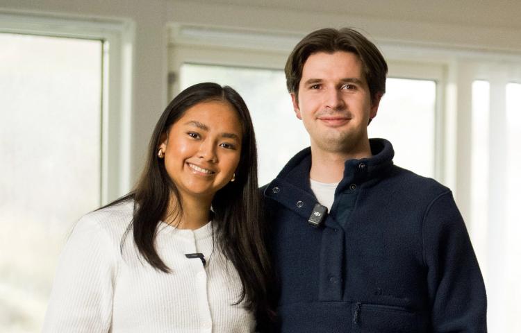 Helena og Isak er glade for at Finit hjalp dem med å realisere drømmen om å eie sin egen bolig. 
