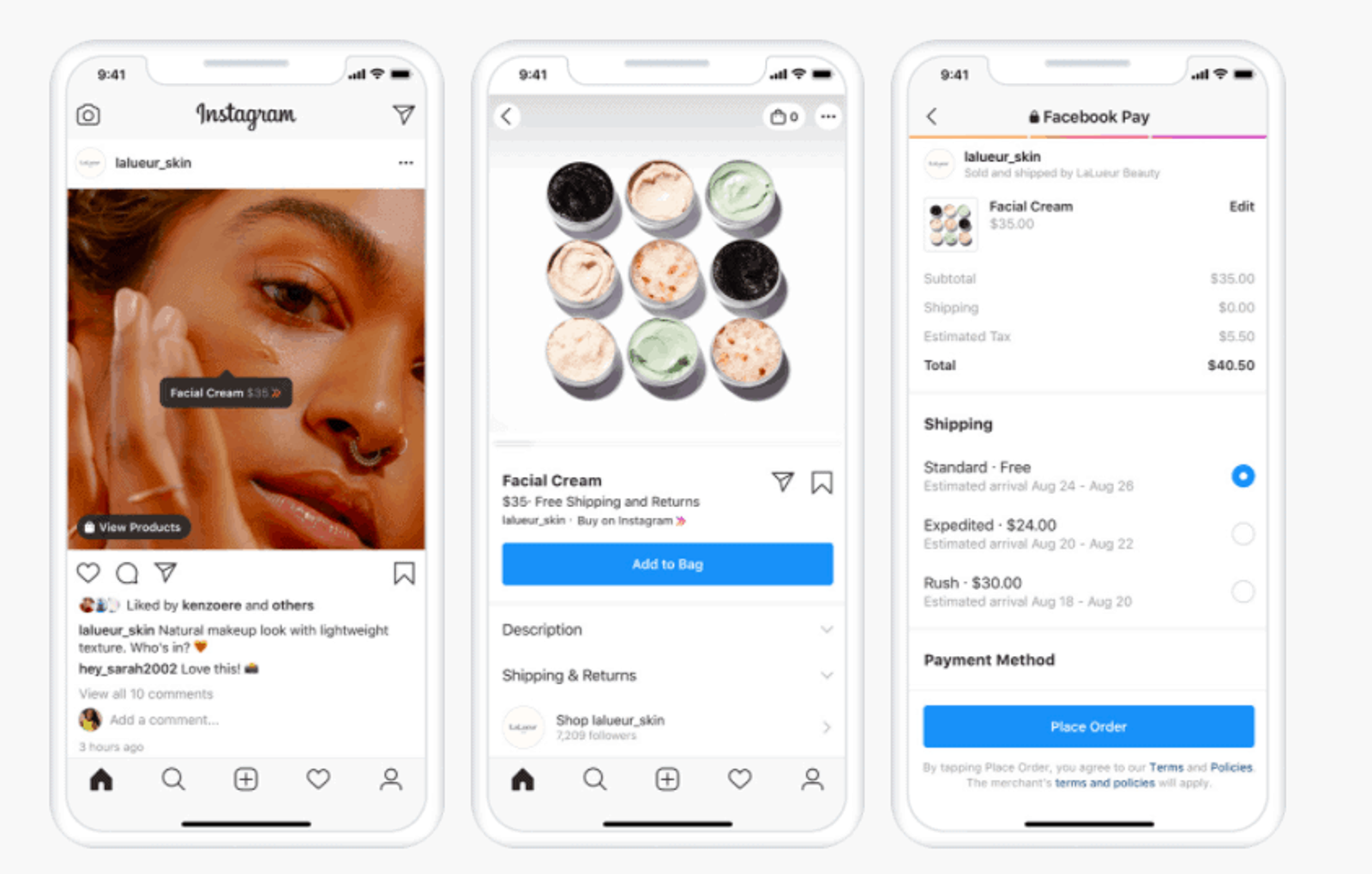 Razones para probar la función de Pago en Instagram.