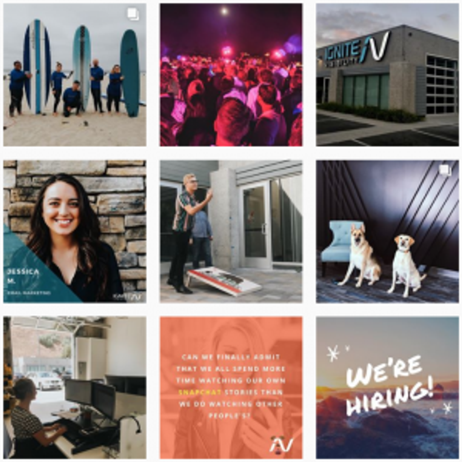 Cuentas Estéticas de Instagram: Mejores Cuentas de Agencias en Instagram - Ignite Visibility - Sked Social