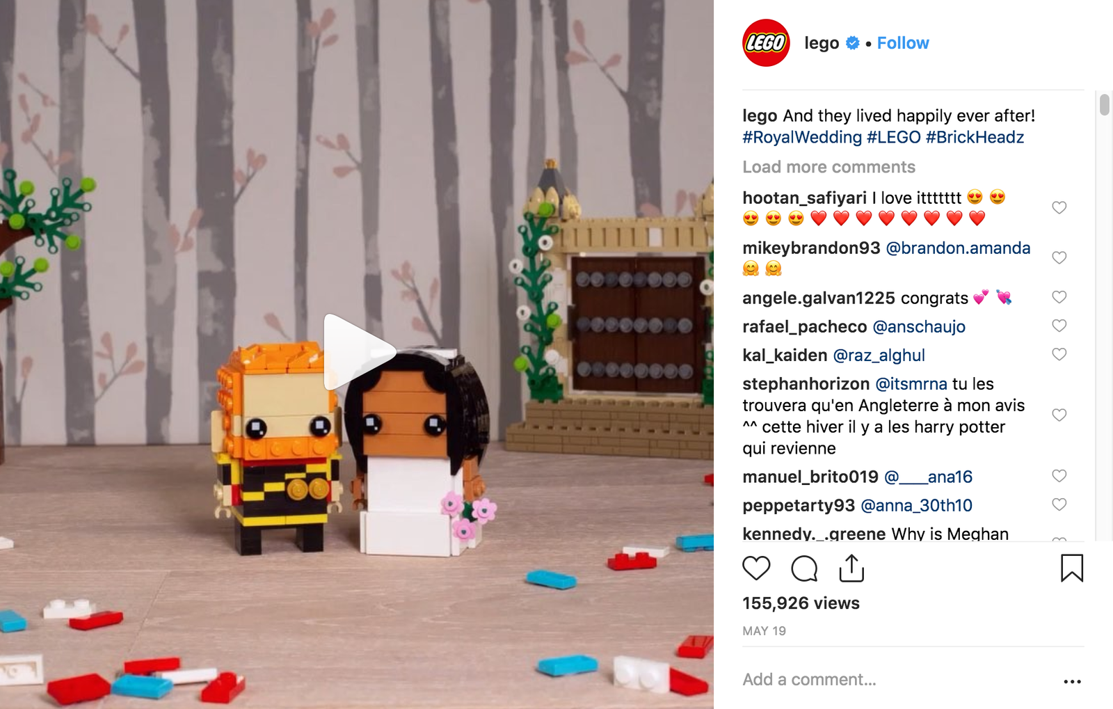 Mejores Campañas de Instagram 2018 - Lego - Sked Social