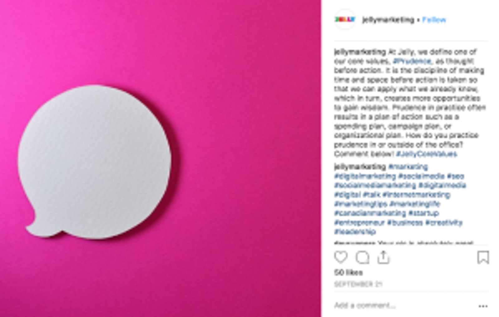 Cuentas Estéticas de Instagram: Mejores Cuentas de Agencias en Instagram - Jelly Digital - Sked Social