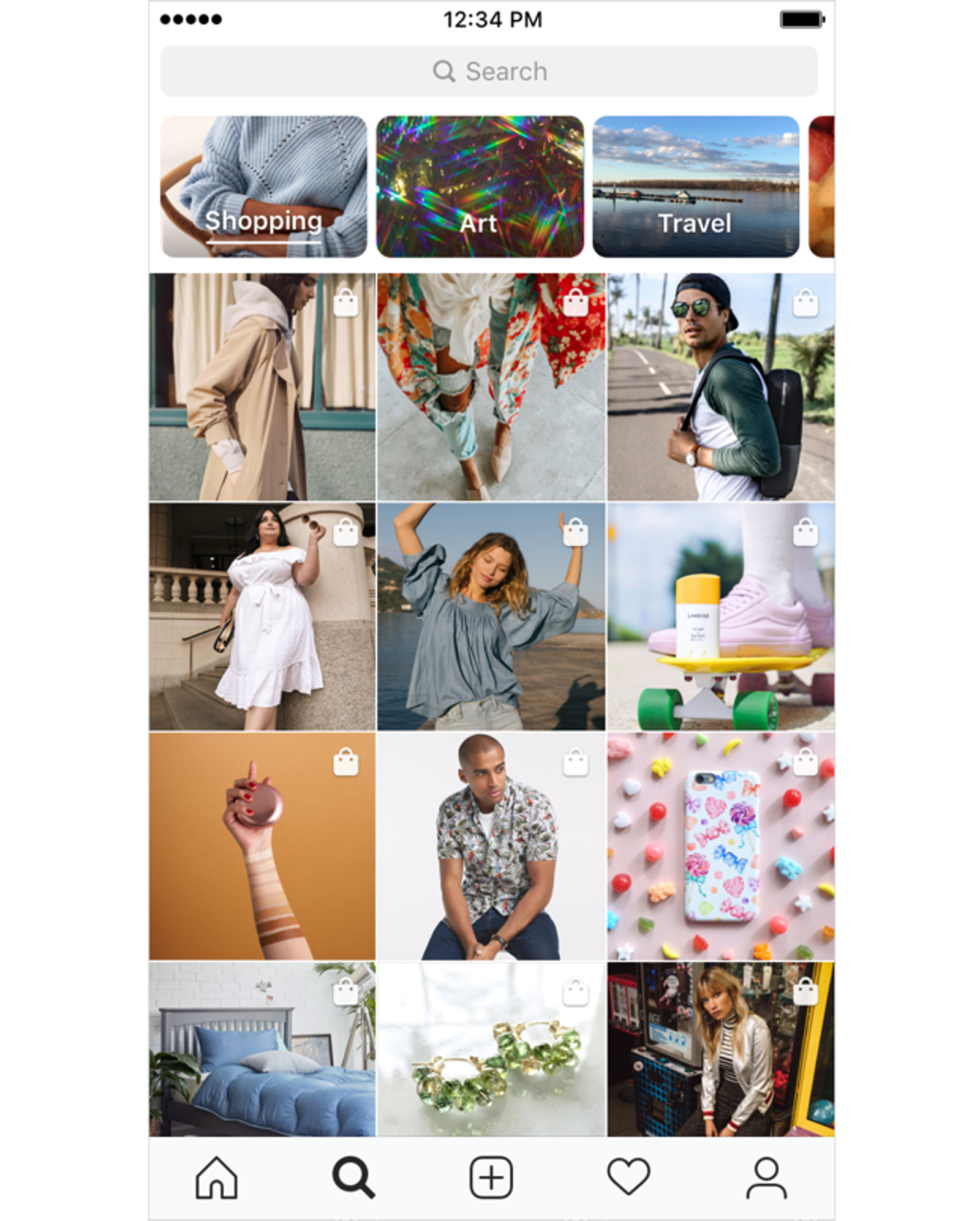 Etiqueta de productos de Instagram - Sked Social