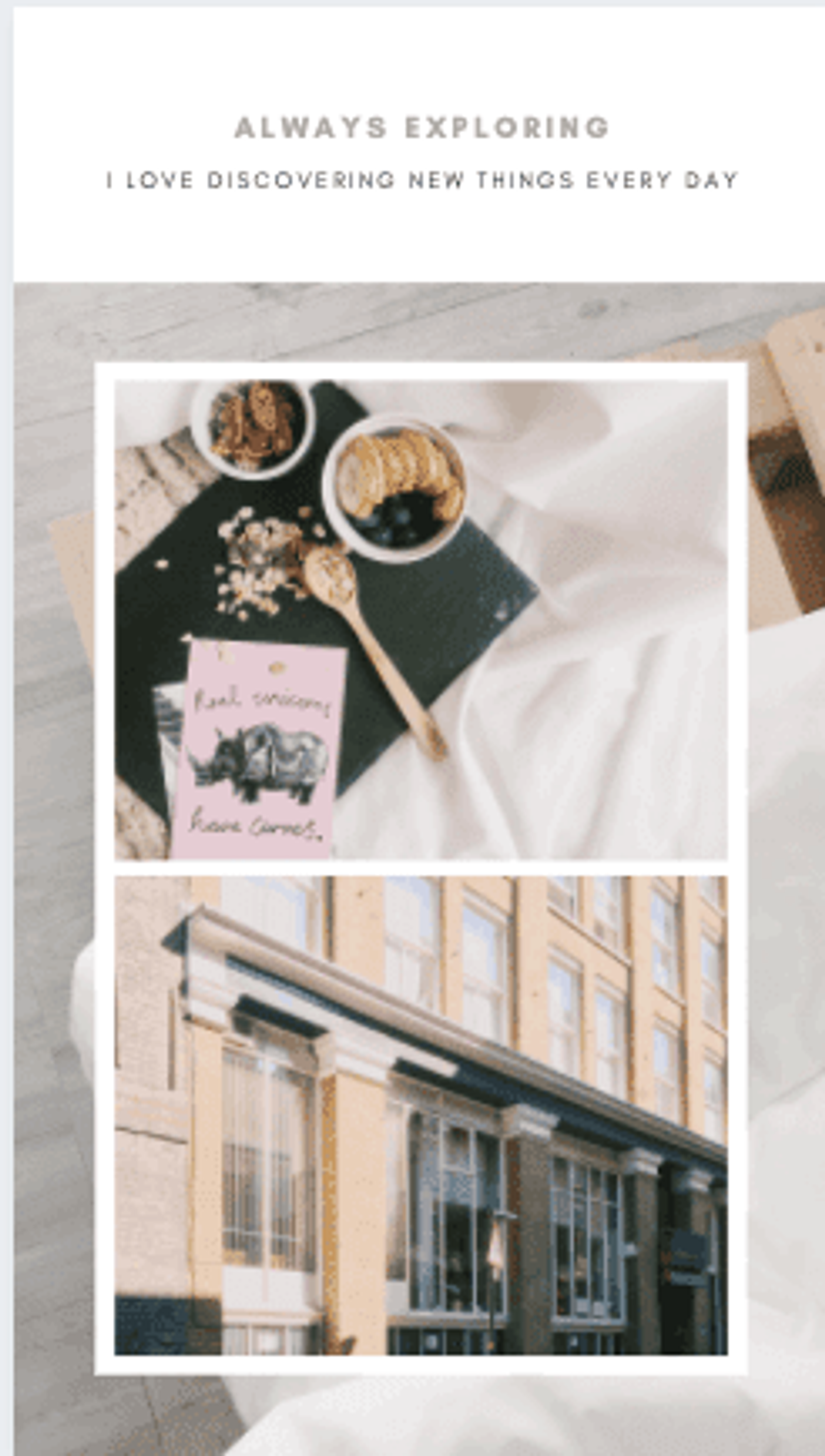 Una interfaz de Canva mostrando sus capacidades de creación de collages.