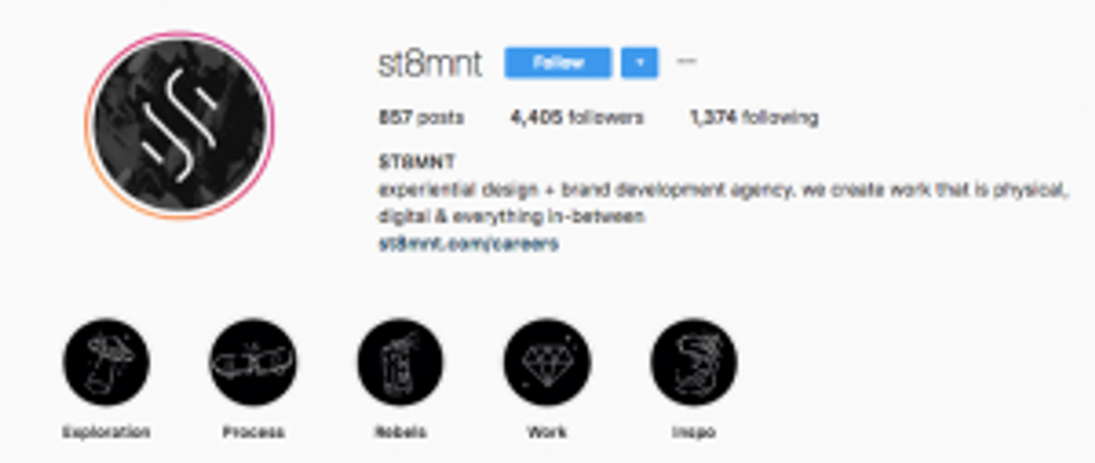 Cuentas Estéticas de Instagram: Mejores Cuentas de Agencias en Instagram - ST8MNT - Sked Social