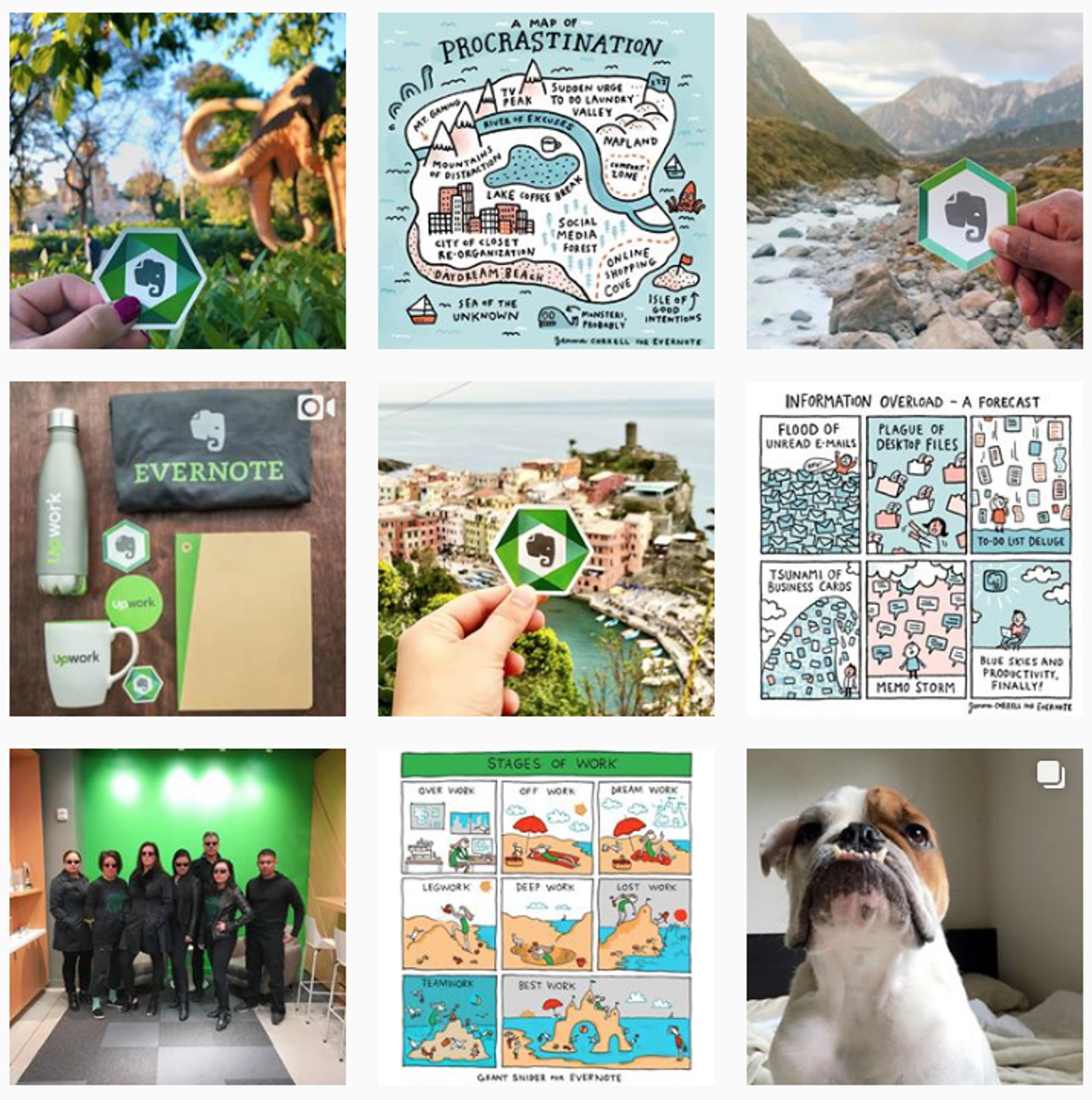 Evernote - Con qué frecuencia debería publicar en Instagram - Sked Social