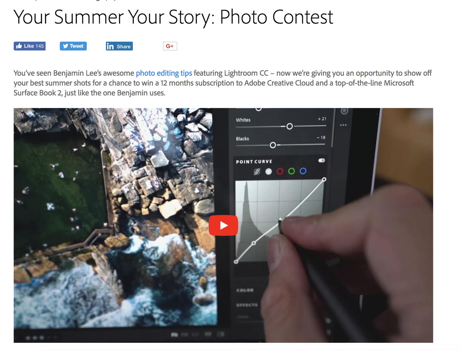 concurso de fotos en Instagram