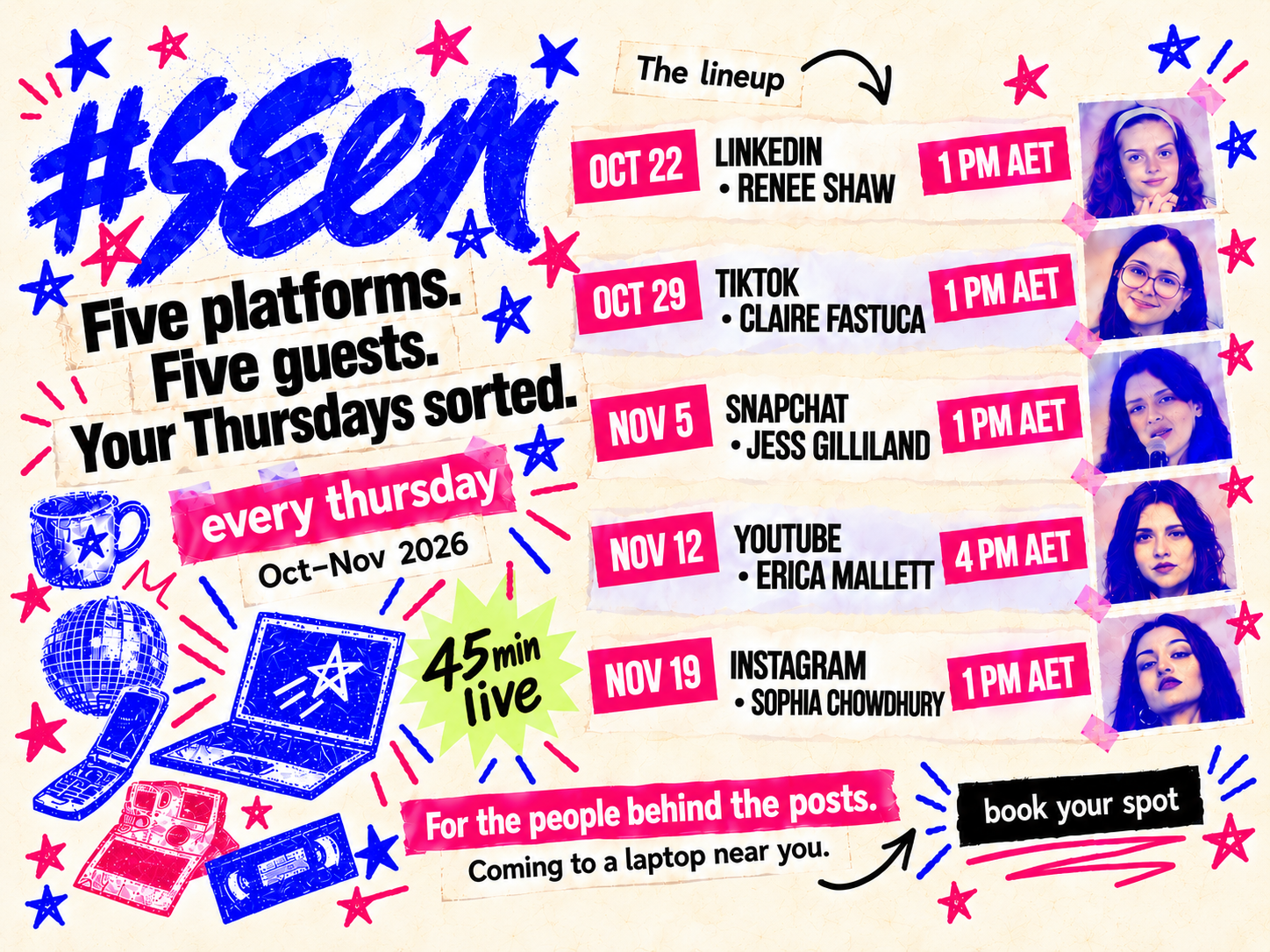 #seen Workshops