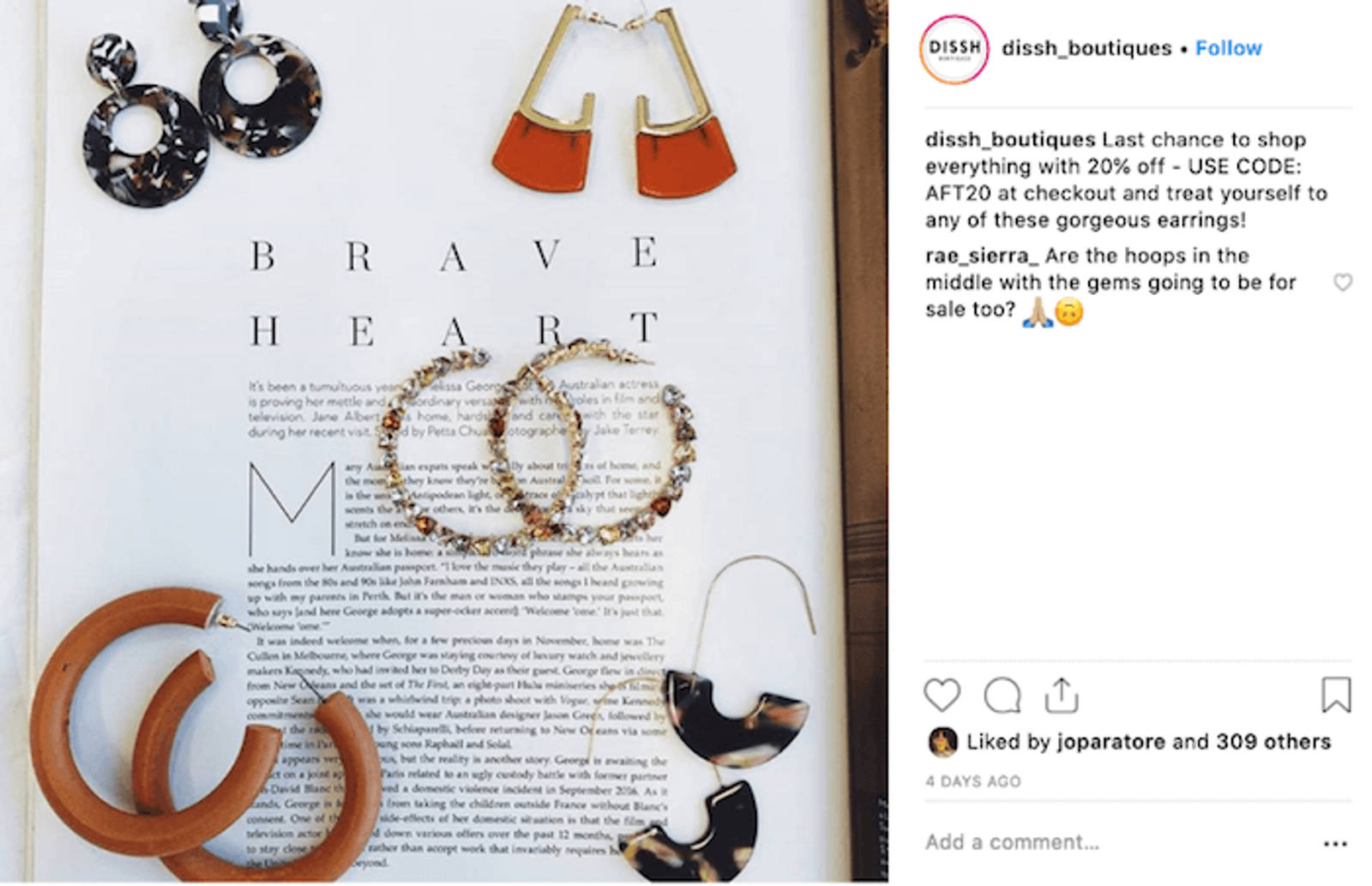 Fashion Brands on Instagram - Dissh - Sked Social