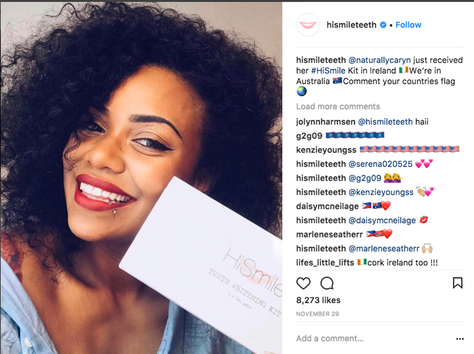 Ideas de publicaciones de Instagram - HiSmile - Sked Social