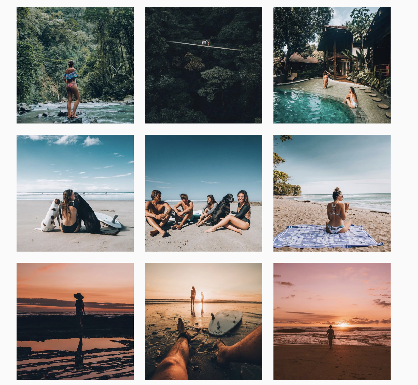 Aplicación de Diseño de Cuadrícula para Instagram - Sked Social