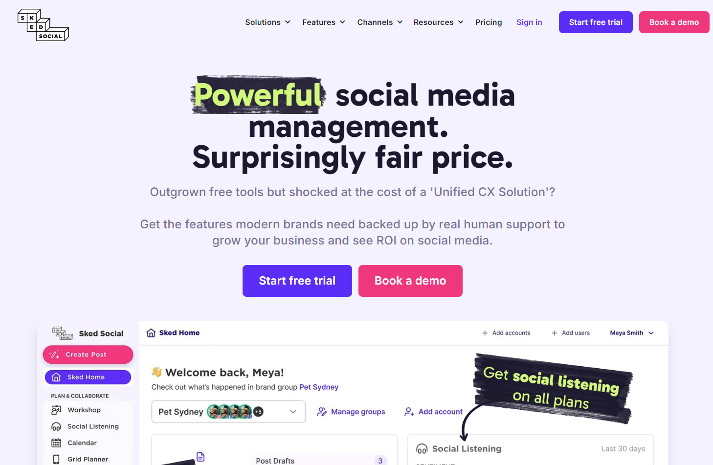 Sked Social: la mejor alternativa a Hootsuite