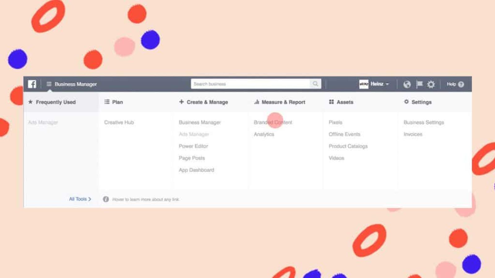 Administrador de negocios de Instagram
