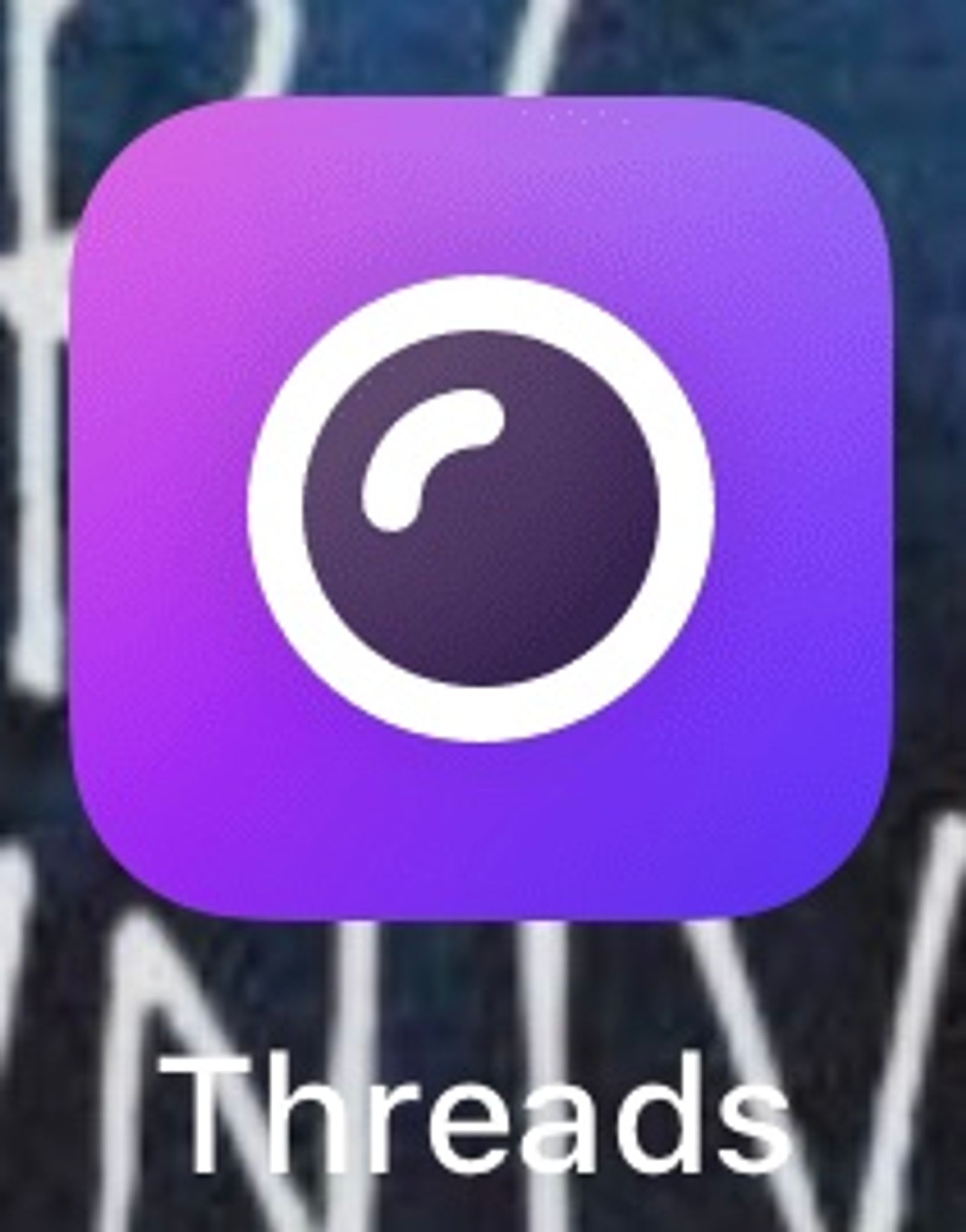 Ícono de la app Threads