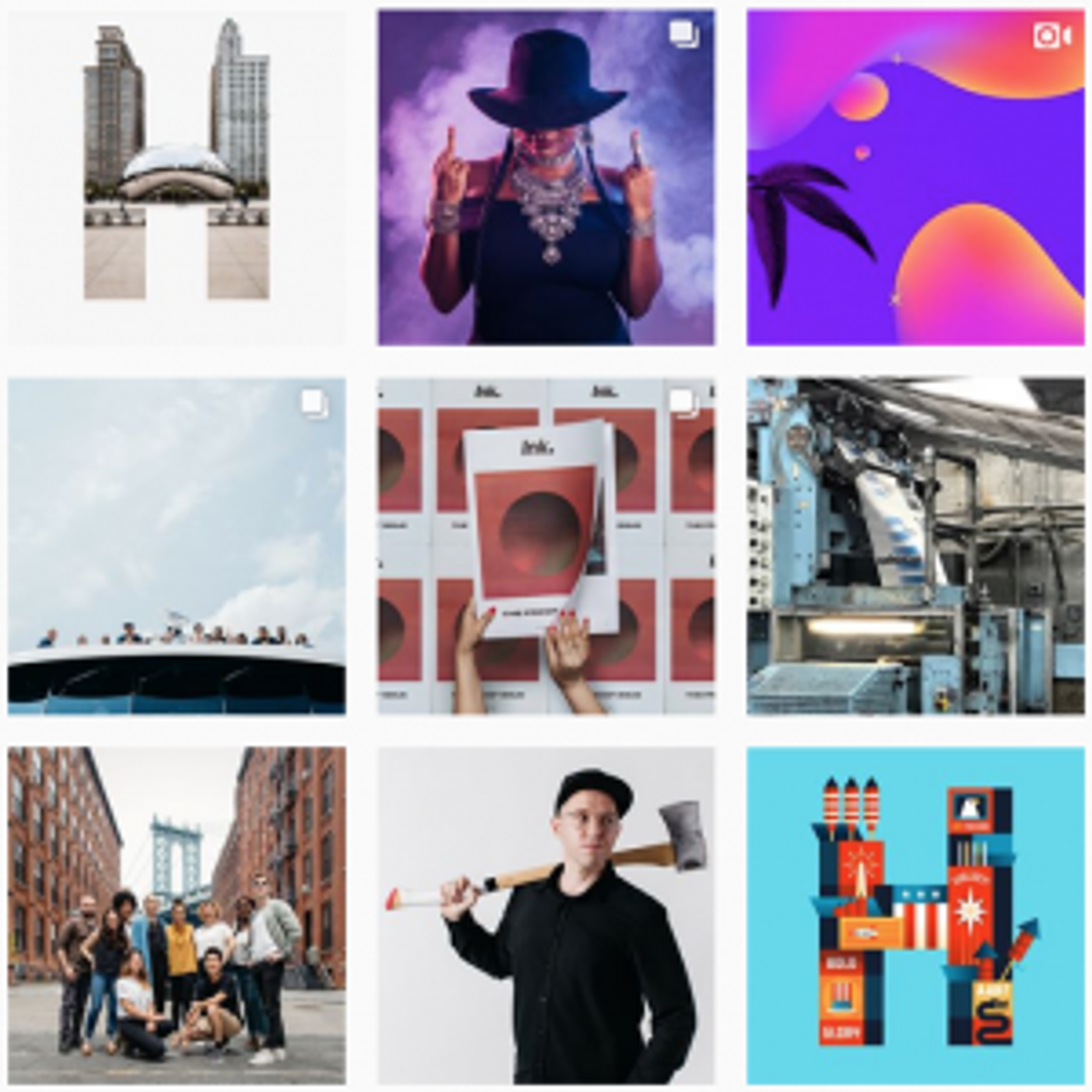 Cuentas Estéticas de Instagram: Mejores Cuentas de Agencias en Instagram - Huge - Sked Social