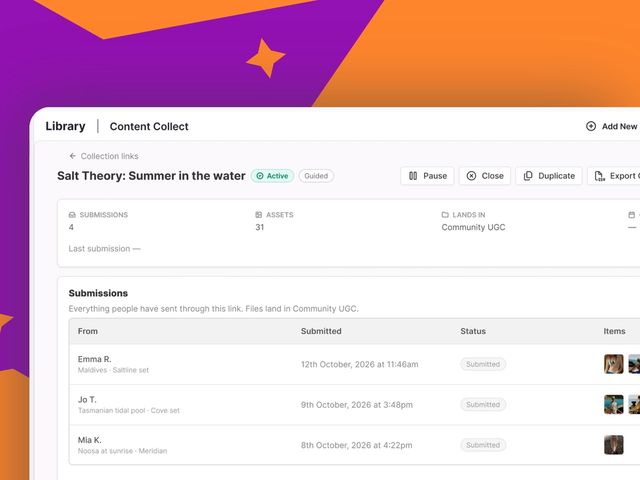 Sked content collecter