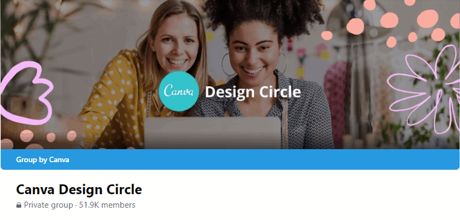 Grupo de Facebook Círculo de Diseño de Canva