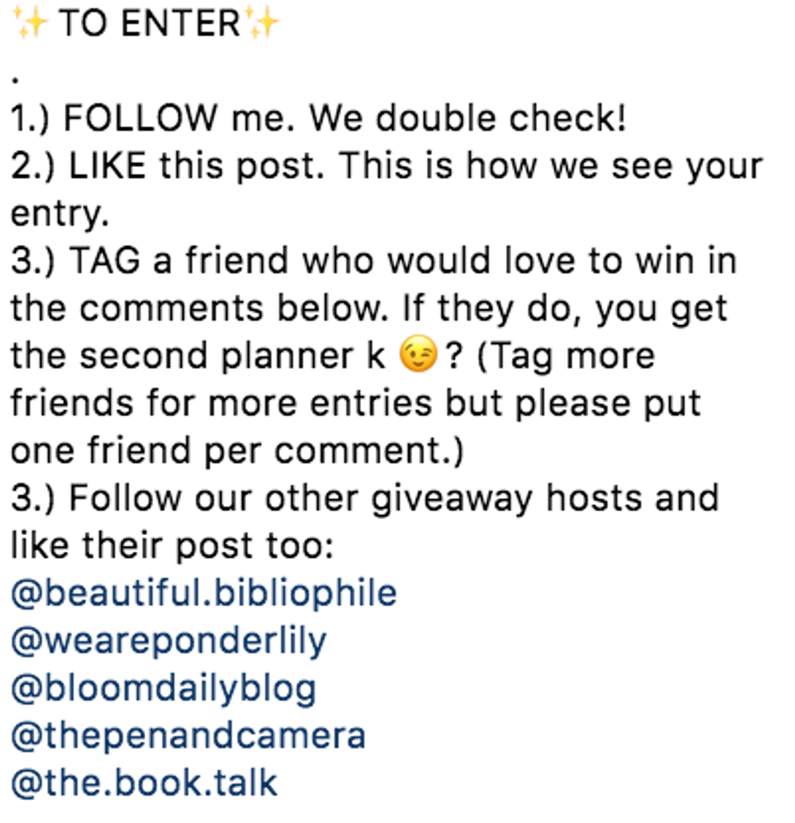 sorteo en bucle de Instagram