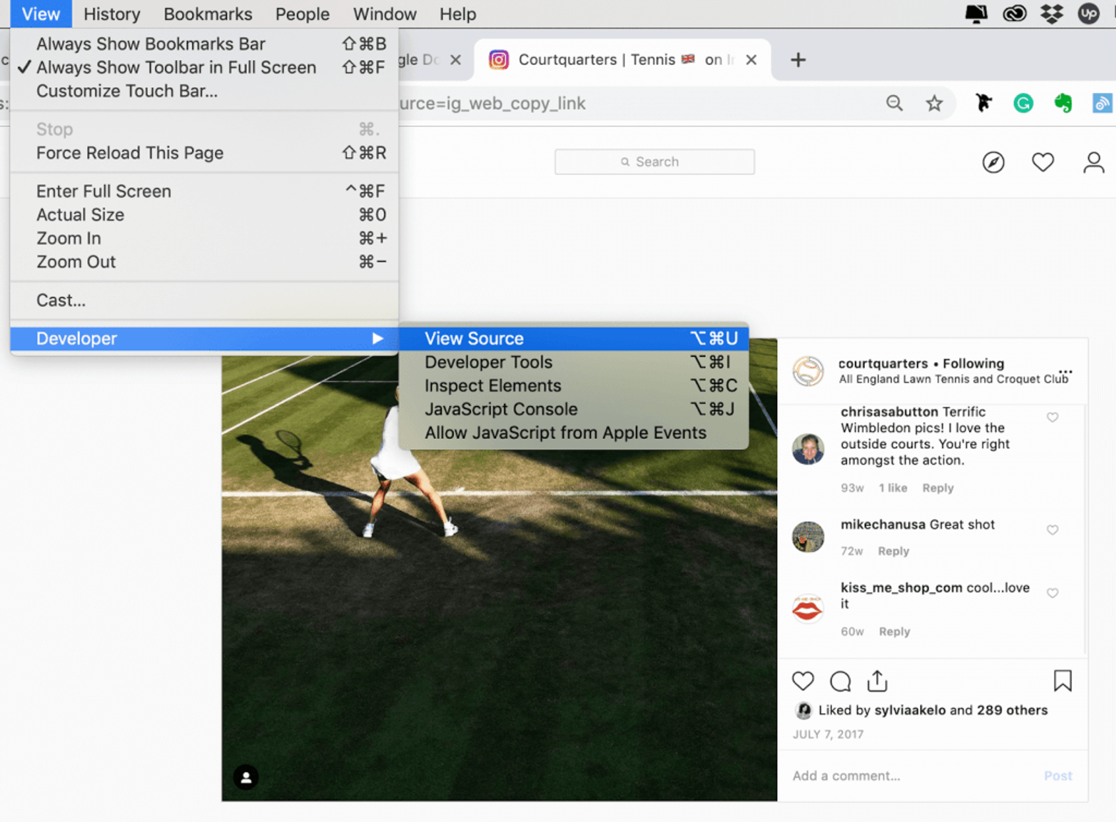 Cómo Guardar Fotos de Instagram en PC o Mac - Ver Fuente - Sked Social