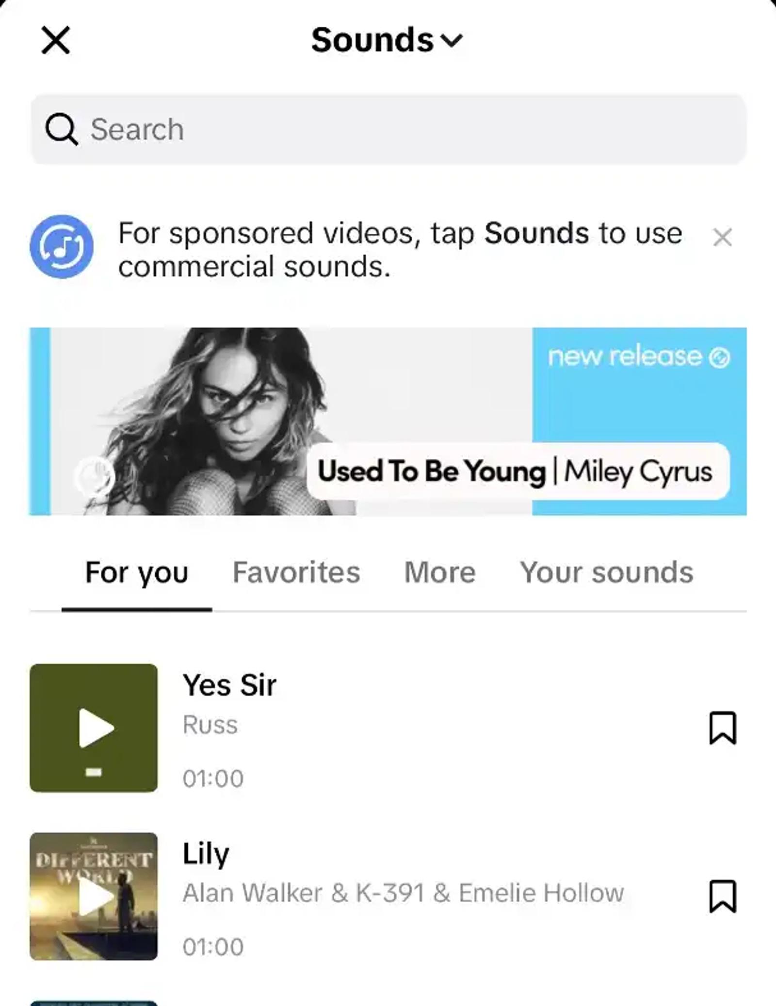 Sonidos en Tendencia de TikTok