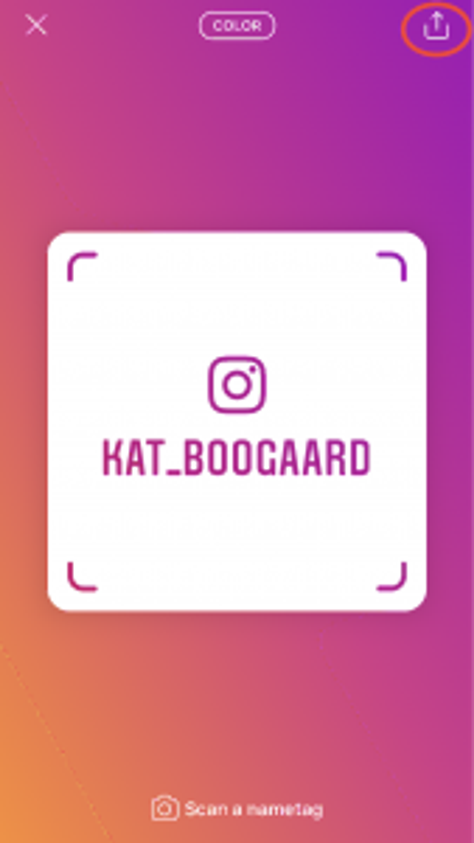 Instagram Nametag For Businesses and Brands - Schedugram