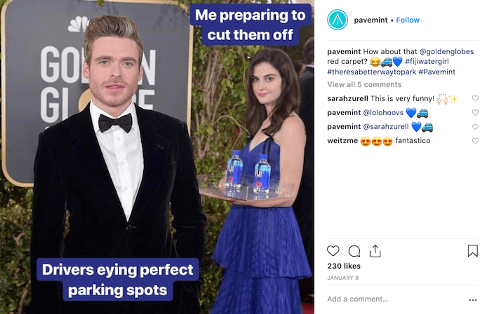 Marcas de viajes en Instagram - Pavemint - Sked Social