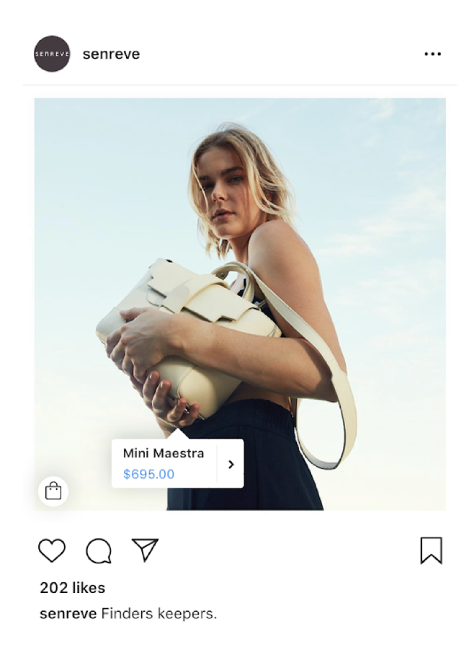 Etiqueta de productos de Instagram - Sked Social