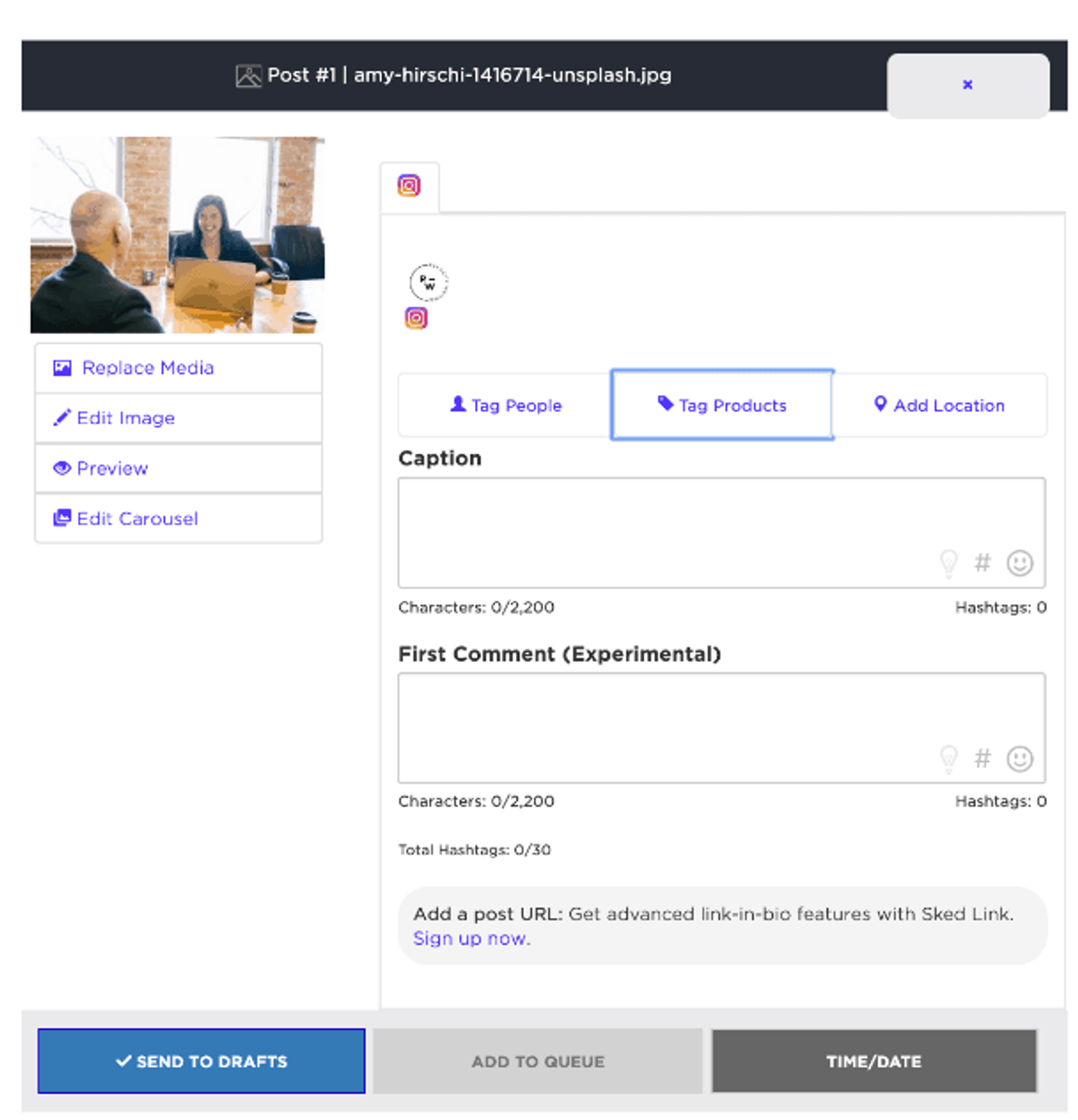 Etiquetado en Instagram - Etiquetado de Productos - Sked Social
