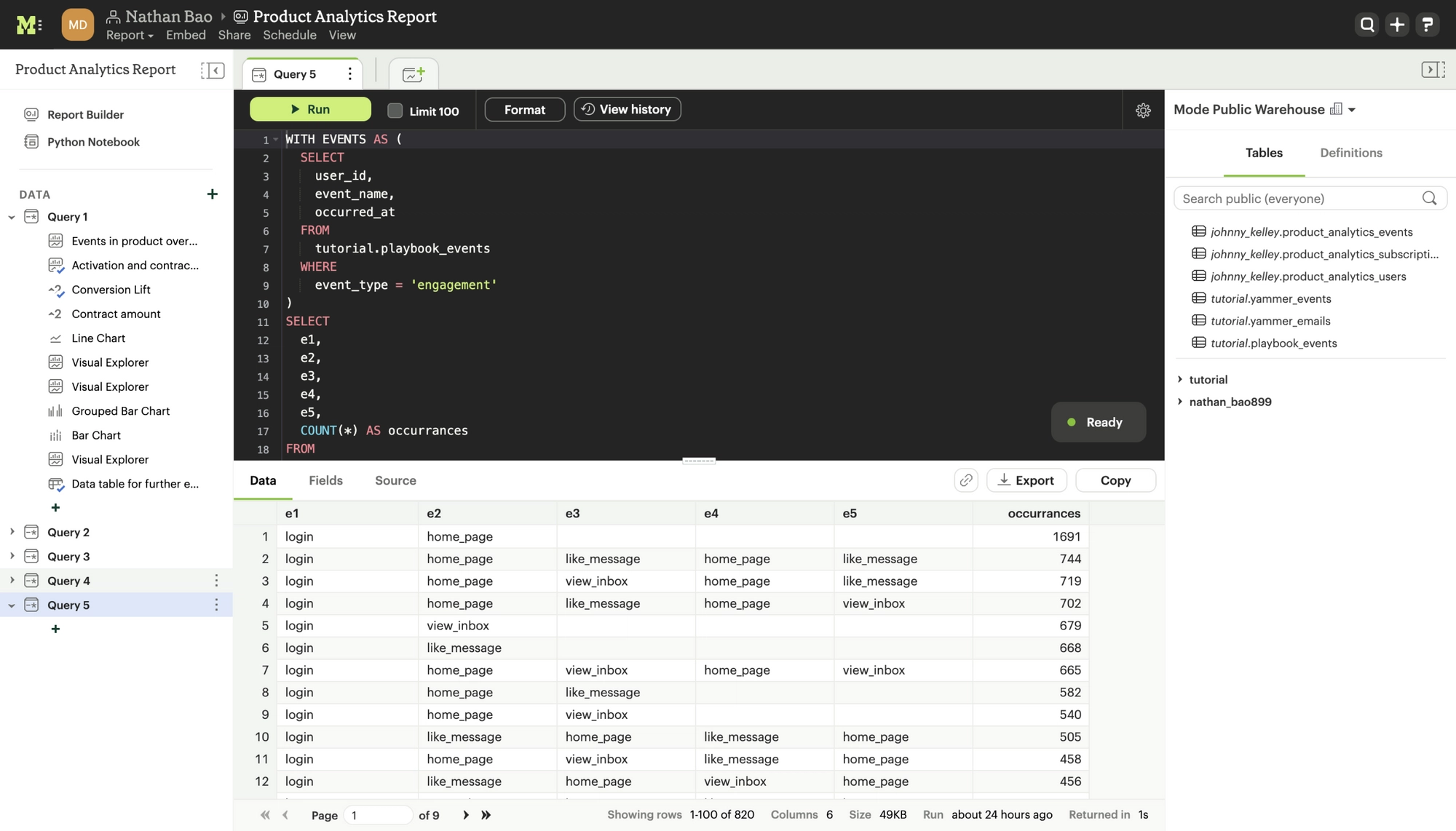 Sql For Production Interface - Answer any Question with SQL | Mode