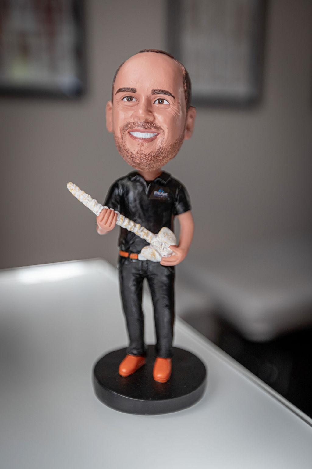 Bobblehead of Dr. Todd Stevenson