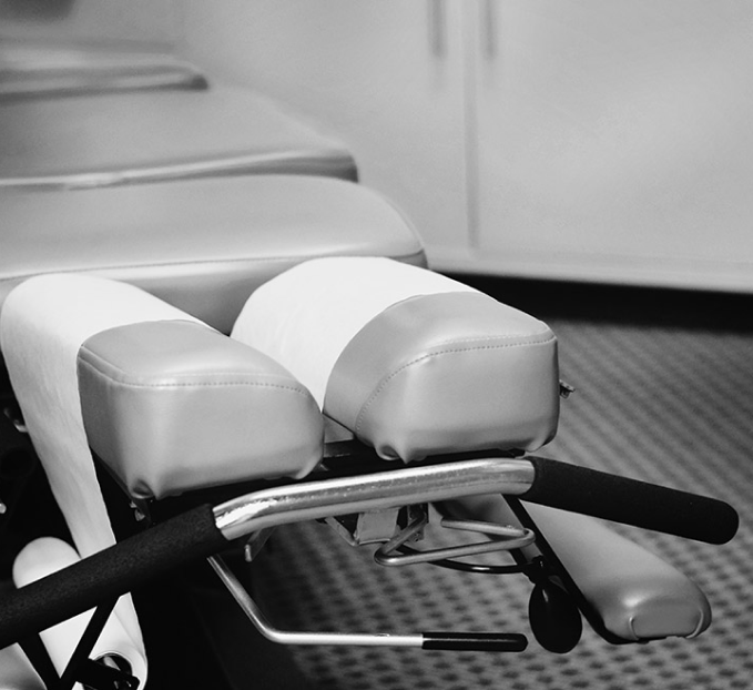 Chiropractic chair