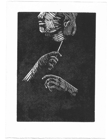 La gouge comme une dague