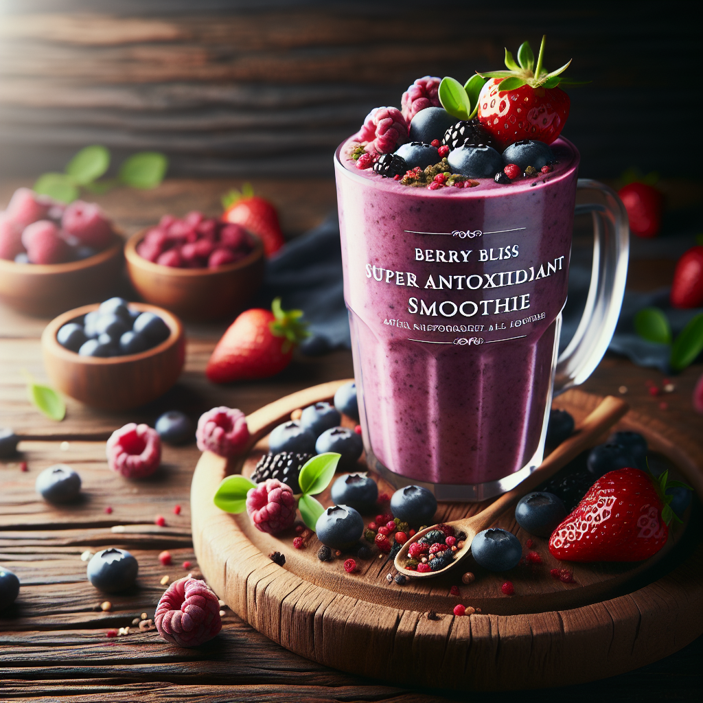 Berry Bliss Super Antioxidant Smoothie