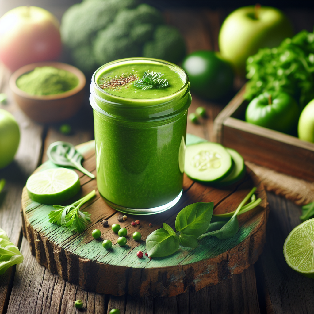 Refreshing Detox Delight Smoothie