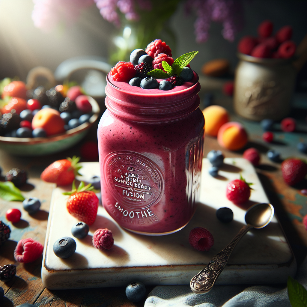 Sublime Summer Berry Fusion Smoothie Recipe