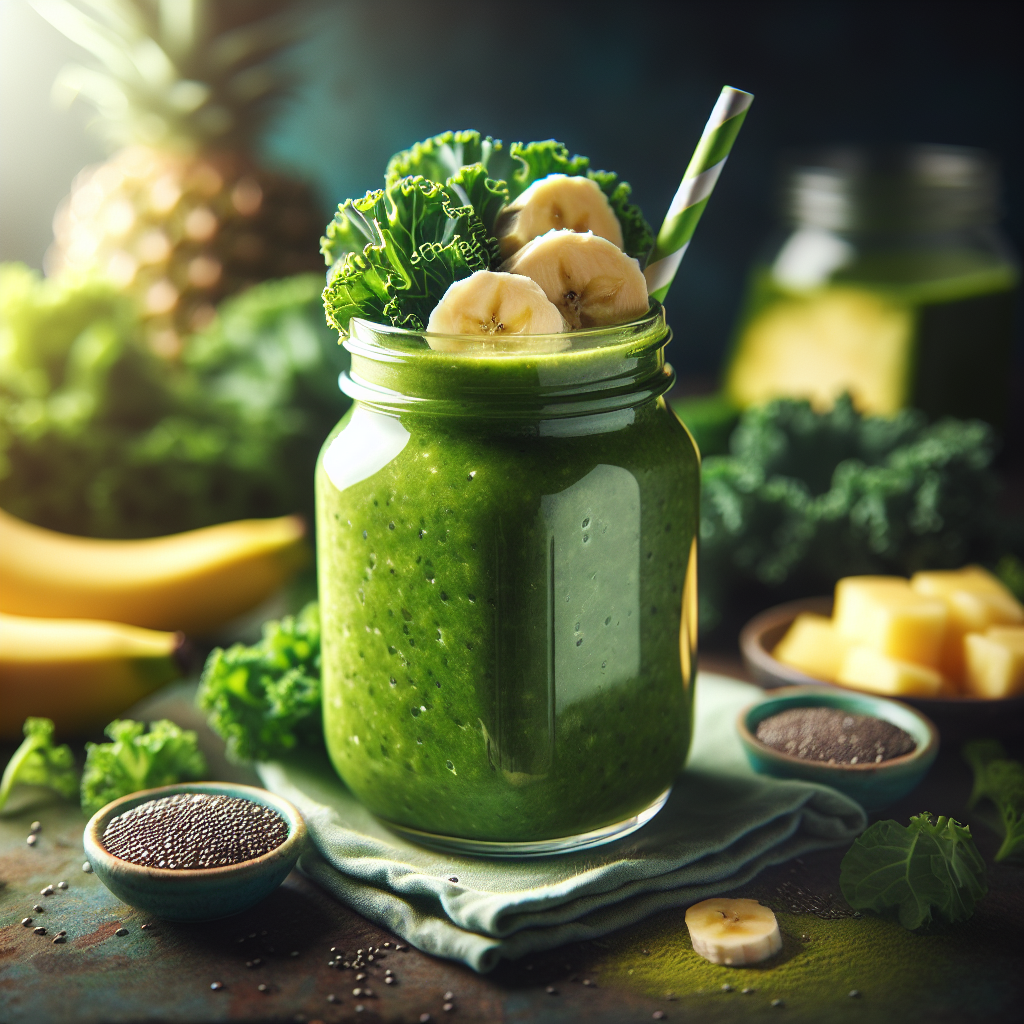 Superfood Green Glow Smoothie