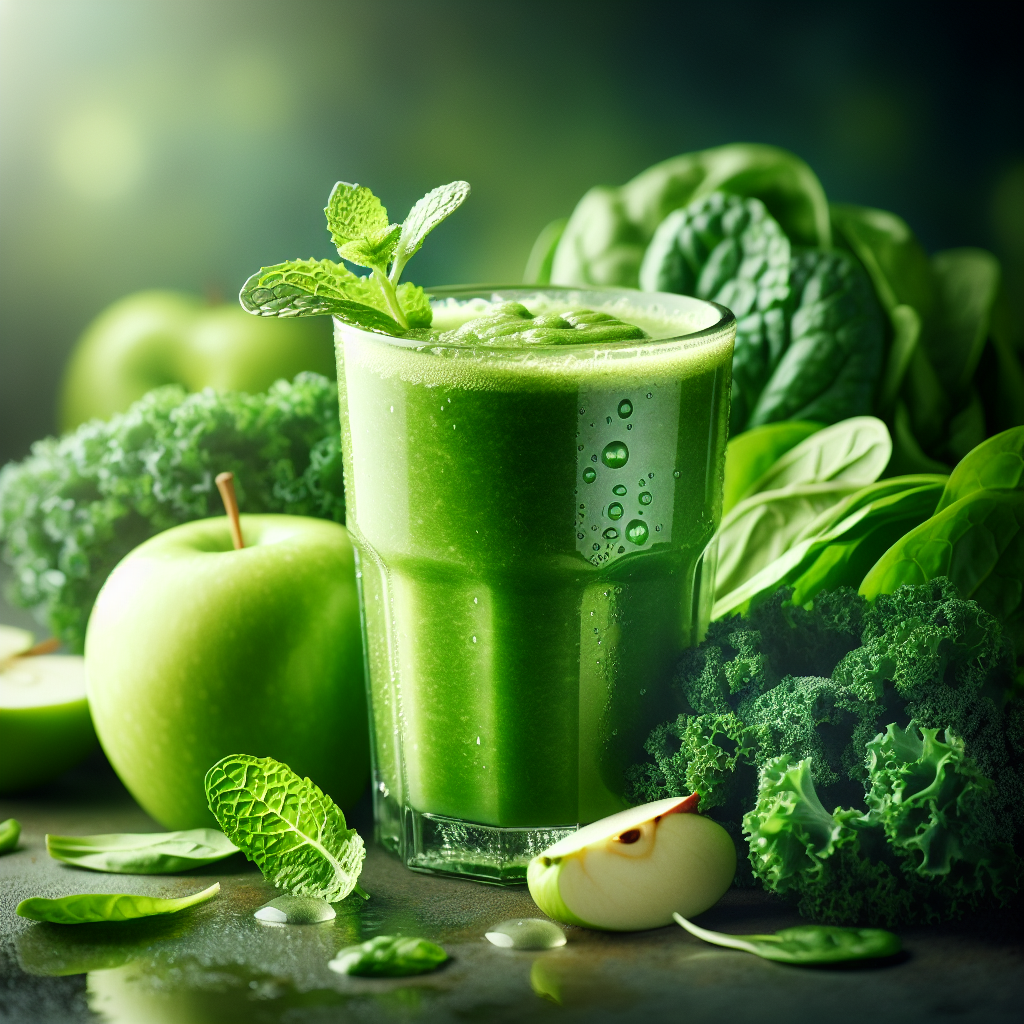 Radiant Green Monster Smoothie