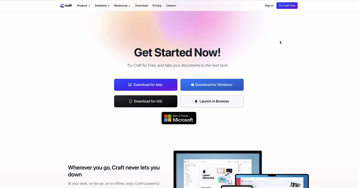 Craft UI UX Examples & Screenshots | SaaSUI