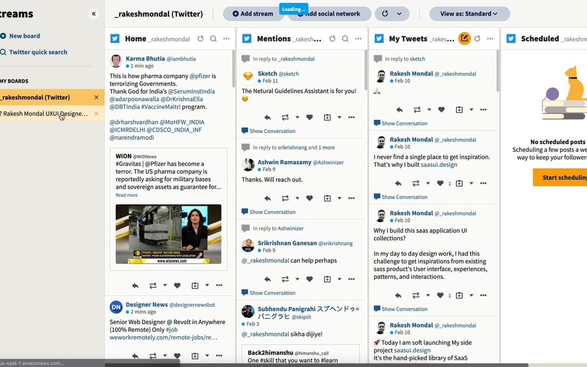Hootsuite UI UX Examples & Screenshots | SaaSUI