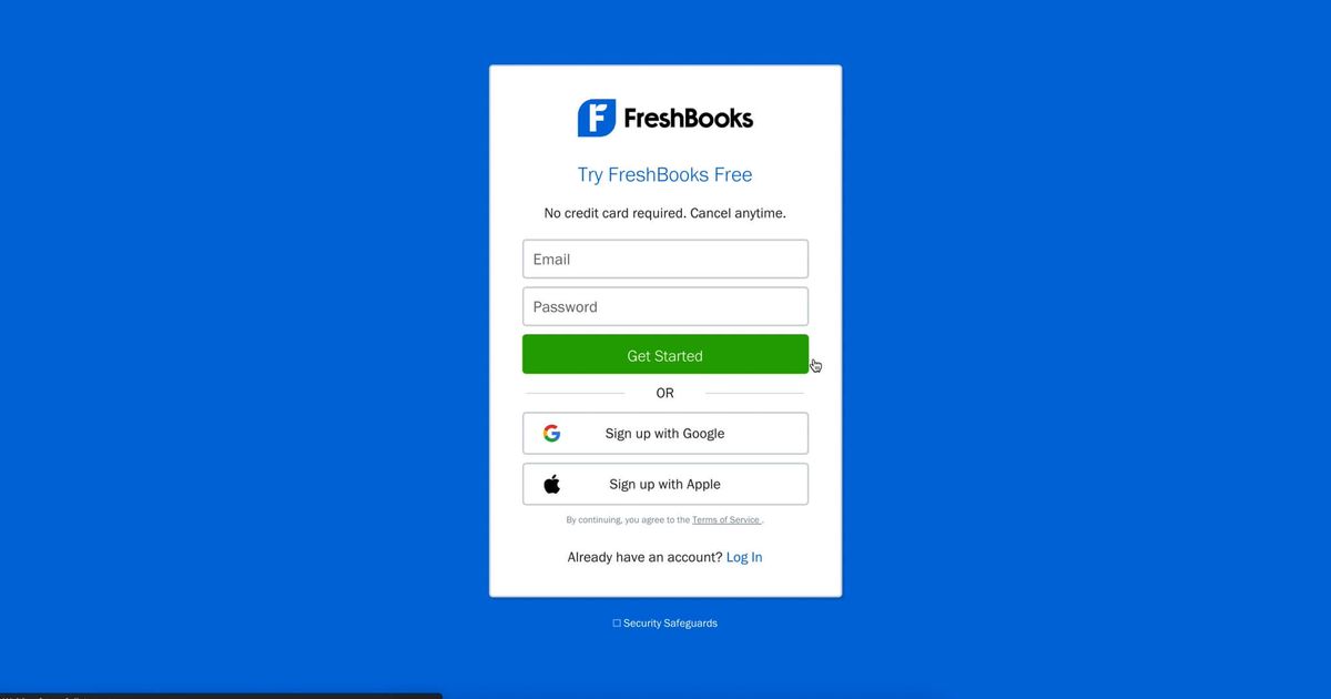 FreshBooks UI UX Examples & Screenshots | SaaSUI