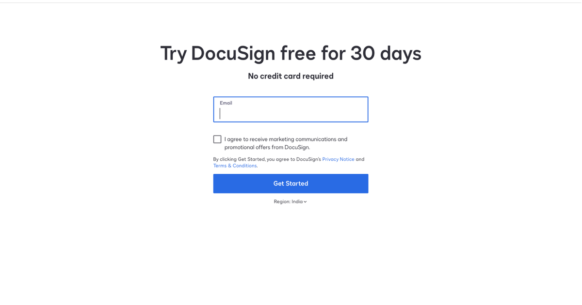 DocuSign UI UX Examples & Screenshots | SaaSUI