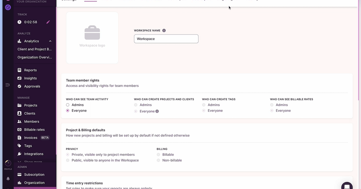 Toggl Track UI UX Examples & Screenshots | SaaSUI