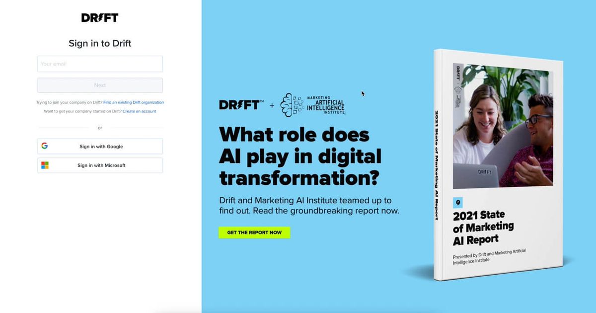 Drift UI UX Examples & Screenshots | SaaSUI