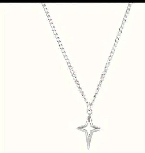 Cross Star Pendant Chain.