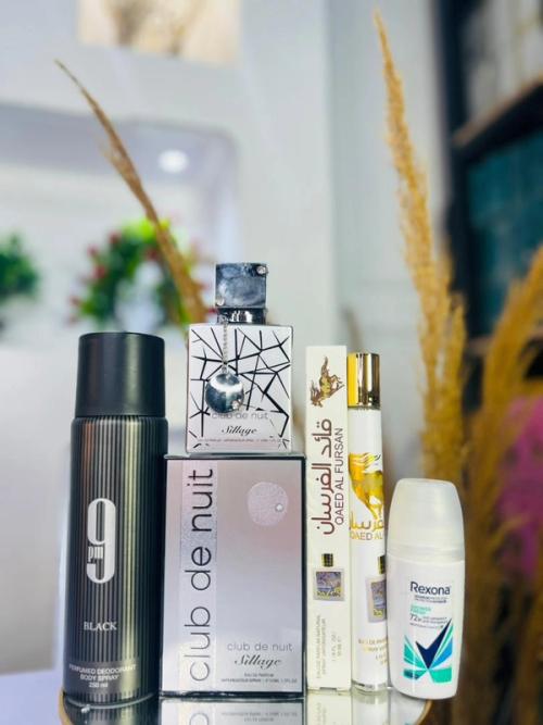 Perfume, Spray, Rexona, and Pocket Perfume Combo. 