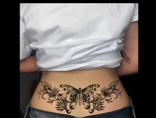 Butterfly Design Tattoo.